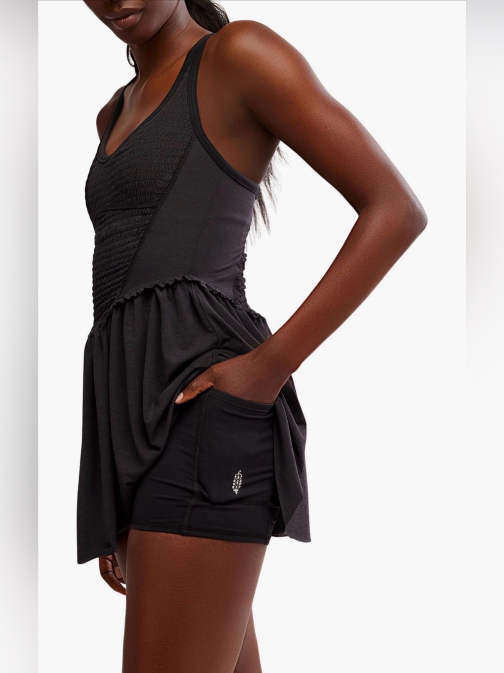 FREE PEOPLE CORSET MINI DRESS SKORT - Picture 3 of 7